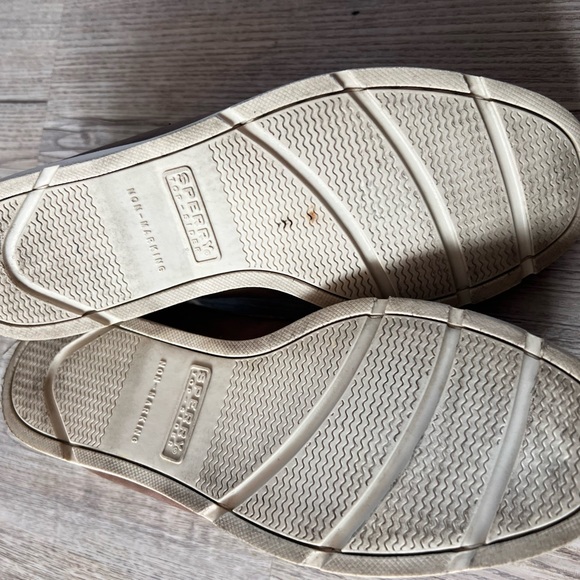 Sperry leeward Top Slider boys size 5.5 brown shoes - Picture 3 of 4